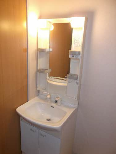 ファミール唐国IIの洗面所