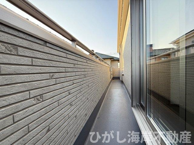 茅ヶ崎市円蔵1丁目　新築戸建　全２棟のバルコニー|バルコニー