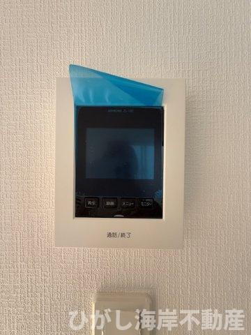 茅ヶ崎市円蔵1丁目　新築戸建　全２棟のセキュリティ|TVモニター付きインターフォン