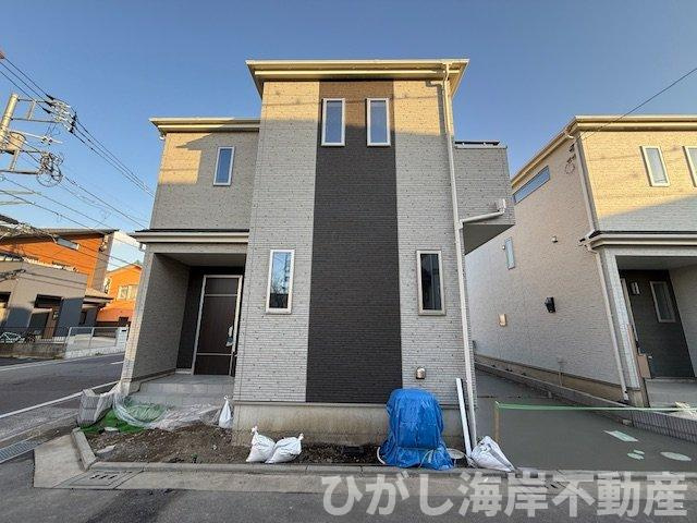 茅ヶ崎市円蔵1丁目　新築戸建　全２棟の外観|11月28日撮影　現地外観