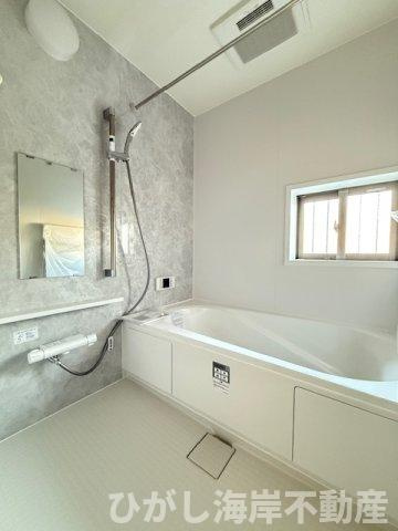 茅ヶ崎市円蔵1丁目　新築戸建　全２棟の浴室|1坪タイプ　ユニットバス