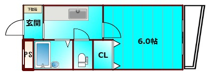 【間取り】 | メゾンオレンジ1