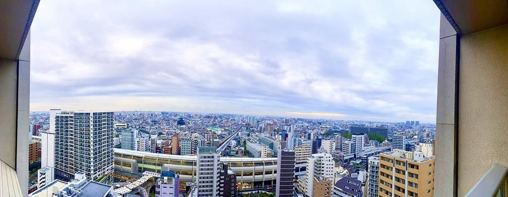 パークタワー東京フロントの展望
