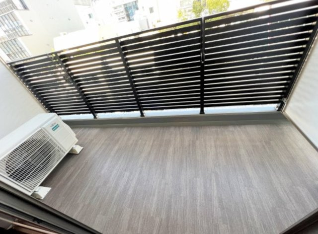 プレジオ鎗屋町のバルコニー