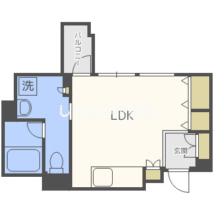 RIDGE北堀江（旧ルクレ北堀江）