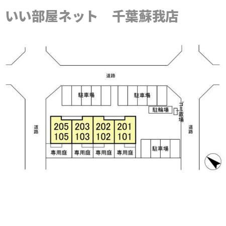 クレアの区画図