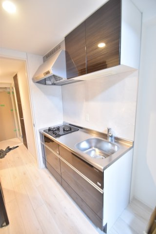 大阪市都島区内代町３丁目の賃貸マンションのキッチン