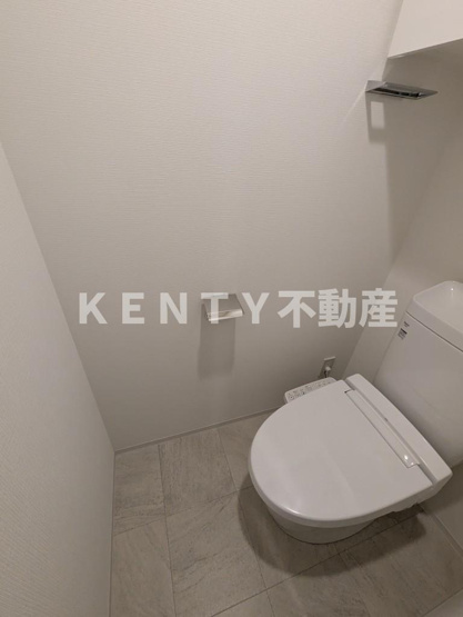 【トイレ】 | クレストコート池上六丁目 | シンプルで使いやすいトイレです