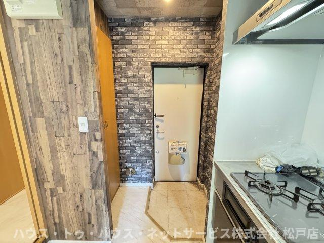 エクシード北松戸の玄関