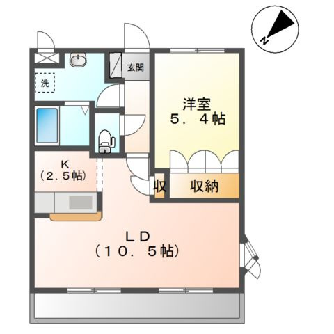グランデールⅡの間取り
