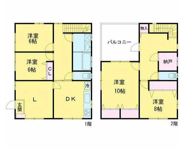 石岡市柿岡　新築戸建の間取り