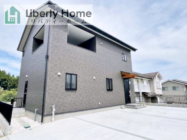 石岡市柿岡　新築戸建の外観