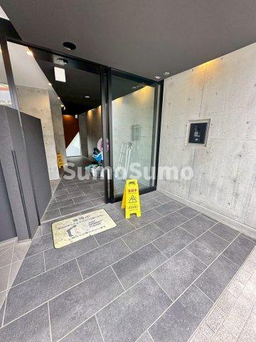 アクエルド明石西のエントランス|ゆとりのあるエントランスです