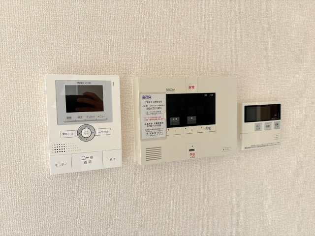 サニーヒルズ山崎新町のセキュリティ