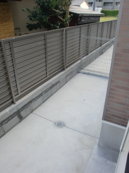 【庭】 | ハピネス南里 | 同タイプ。現況優先。