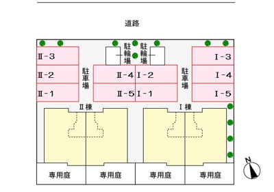 【駐車場】 | シャトーレ湘南Ⅰ | 駐車場