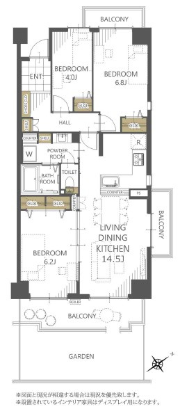 成増ハウスの間取り