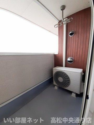 【バルコニー】 | グランデール観音寺Ｂ