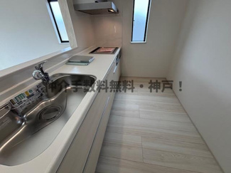 【キッチン】 | 明石市太寺天王町　新築戸建　仲介手数料無料！ | きれいなキッチンです