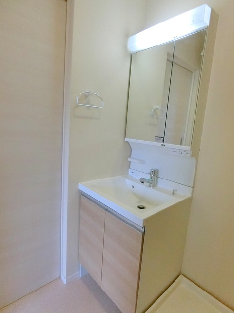 パルム丘の上の洗面所