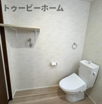 MELDIA西所沢Ⅲのトイレ|落ち着いたトイレです