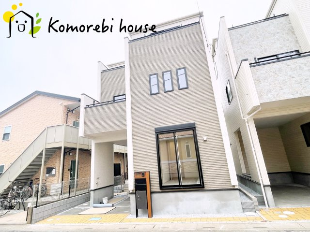 さいたま市北区宮原町2丁目　4期　新築一戸建て　ブルーミングガーデン　01の外観|おしゃれな外観です