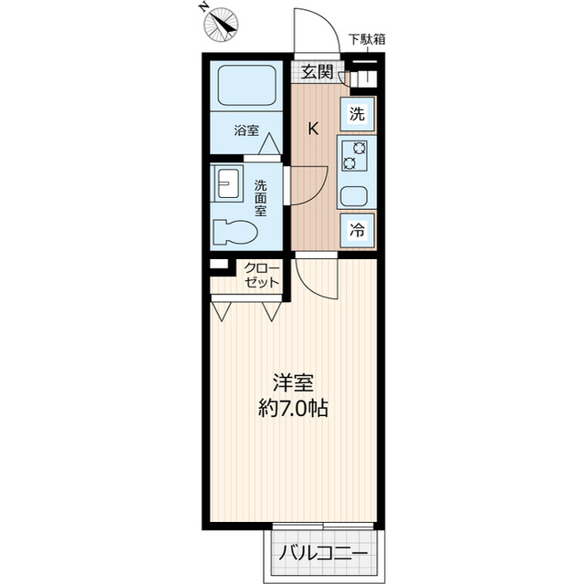 パステール・グラン桜木の間取り