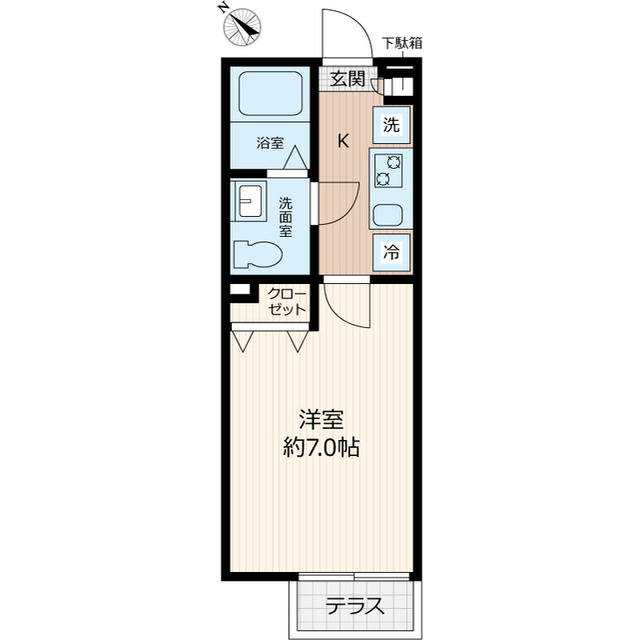 パステール・グラン桜木の間取り