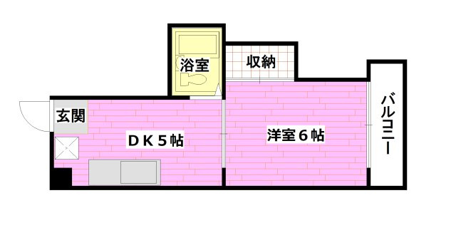 第1住田ビルの間取り