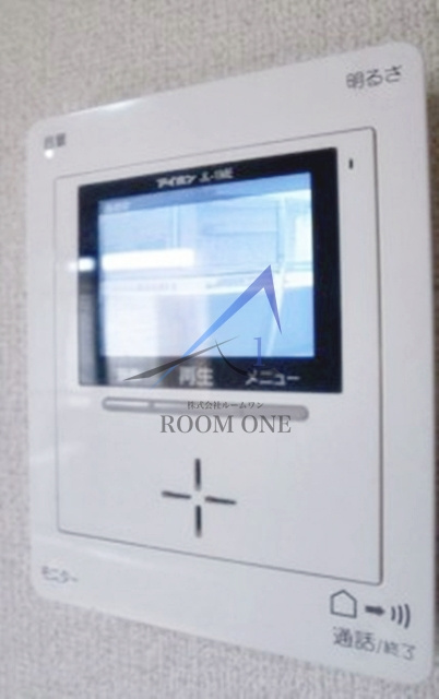 エス・フラッツのセキュリティ|モニター付きインターホンです。