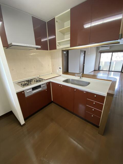 【キッチン】 | ドメス稲田堤 | 使いやすいＬ型キッチン 