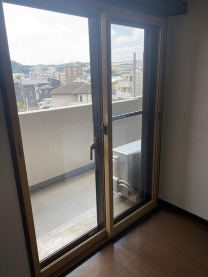 【バルコニー】 | ドメス稲田堤 | ２重サッシ付 