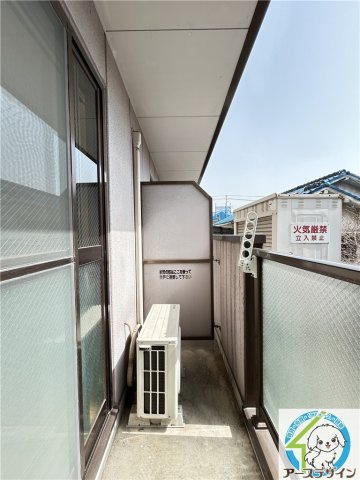 アレックスⅡのバルコニー