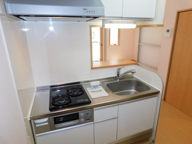 シャルメゾンＣ棟のキッチン