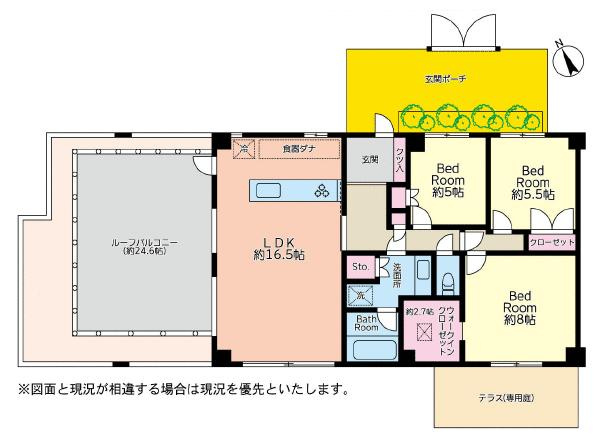 【間取り】 | リズ読売ランド | リフォーム後完成予定間取り図… 