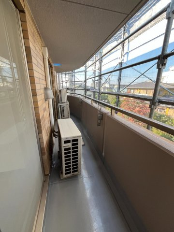 グリーンガーデンIのバルコニー