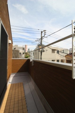 駒込2丁目戸建のバルコニー|バルコニー　眺望良好