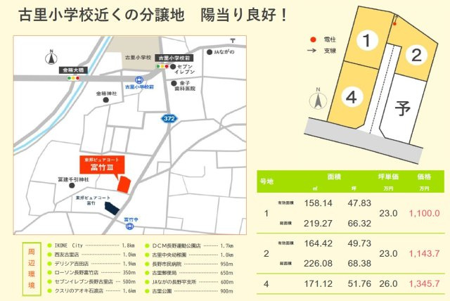 東邦ピュアコート富竹Ⅲ（3）　4号地のその他