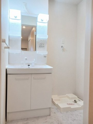 ル・グラン矢三　Ⅰの洗面所|使いやすい洗面所です