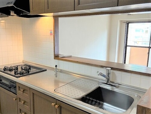 ライオンズマンション徳島南佐古のキッチン|システムキッチン