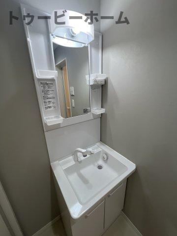 Mark Duo狭山の洗面所|ゆったりとスペースのある洗面所