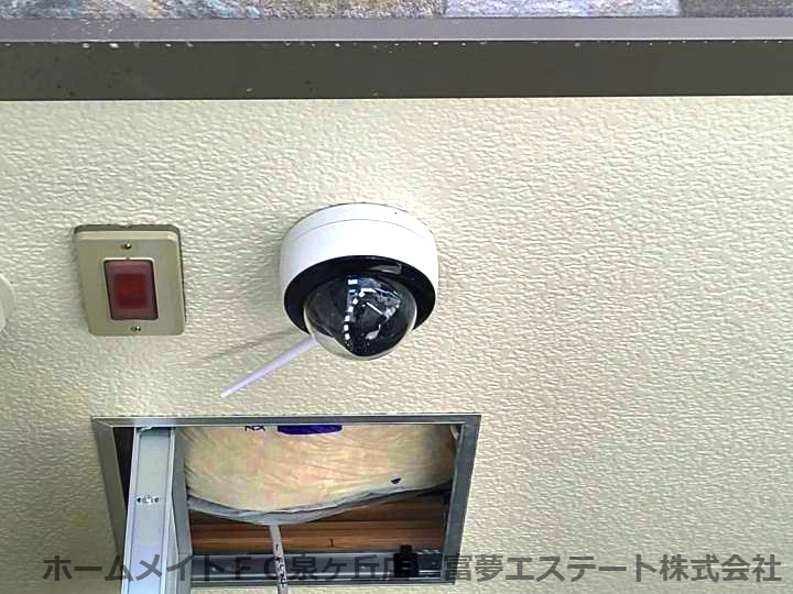 リベルト・ボヌールⅡ番館のセキュリティ|防犯カメラ