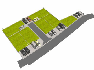 【外観パース】 | 当社で現地販売会開催中　自由設計　全7棟　1区画　曽谷