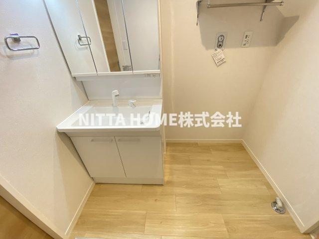 シャーメゾン　Ｋｅｙ　Ｌｕｃｋの洗面所|洗濯機置き場になります◎