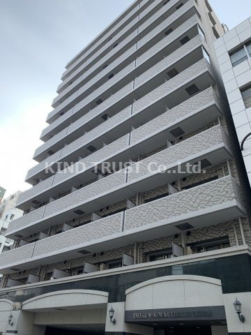 エスリード南森町駅前の外観|落ち着いた雰囲気の外観です