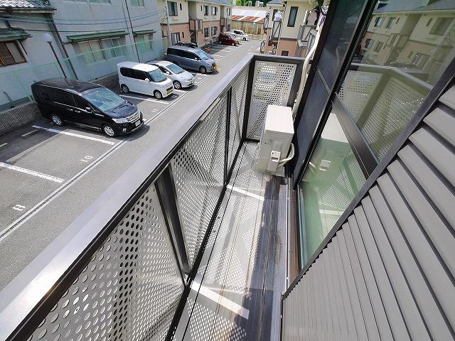 エクセル青垣のバルコニー|広々としたバルコニーです