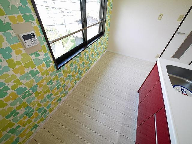 エクセル青垣のキッチン|コンパクトなキッチンで掃除もラクラク