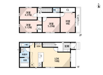 高槻市東上牧3丁目1期1号地　　新築戸建の画像
