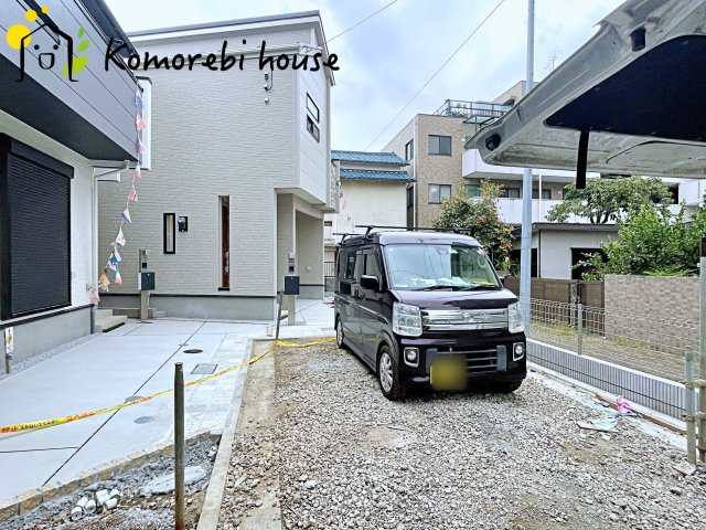 さいたま市大宮区堀の内町2丁目　2期　新築一戸建て　ブルーミングガーデン　04の前面道路含む現地写真|撮影：'25/10/31