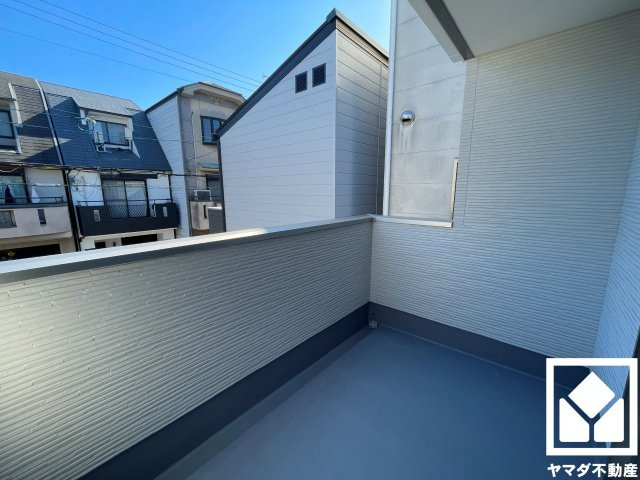 伏見区向島庚申町　2期　1号地のバルコニー